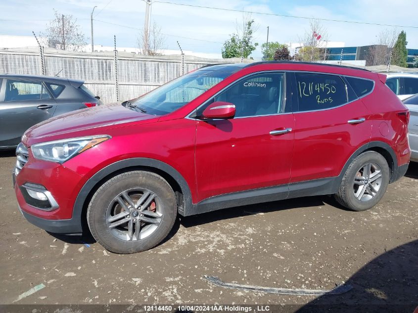 2017 Hyundai Santa Fe Sport VIN: 5XYZUDLB4HG395421 Lot: 12114450