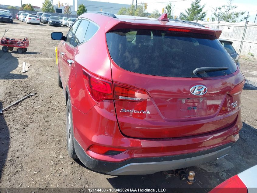 2017 Hyundai Santa Fe Sport VIN: 5XYZUDLB4HG395421 Lot: 12114450