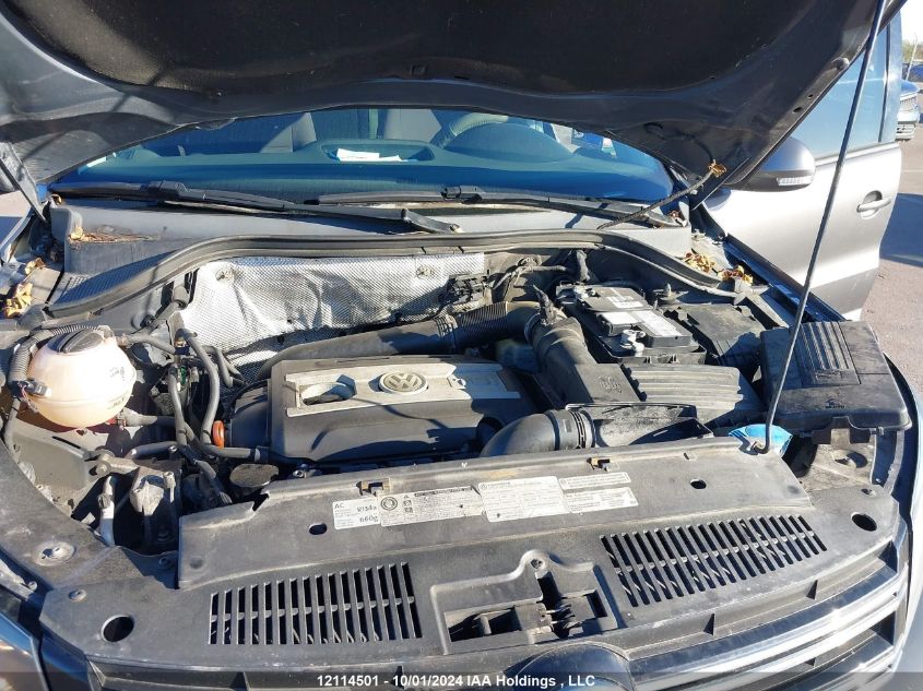 2012 Volkswagen Tiguan S/Se/Sel VIN: WVGBV7AX0CW001595 Lot: 12114501