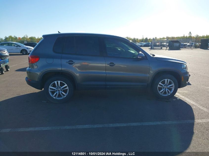 2012 Volkswagen Tiguan S/Se/Sel VIN: WVGBV7AX0CW001595 Lot: 12114501