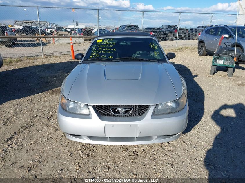 1FAFP44694F236618 2004 Ford Mustang Convertible