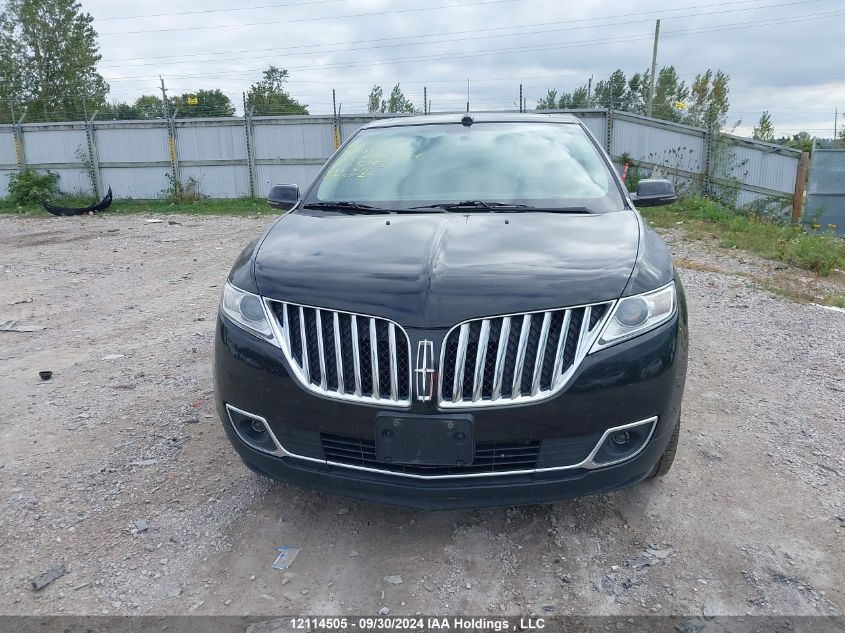 2012 Lincoln Mkx VIN: 2LMDJ8JK3CBL15763 Lot: 12114505