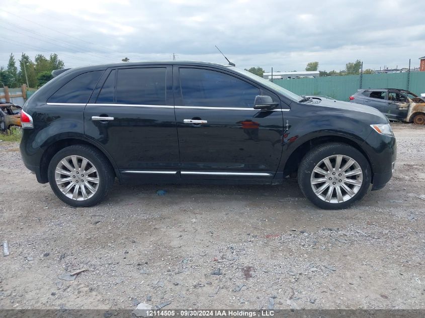 2012 Lincoln Mkx VIN: 2LMDJ8JK3CBL15763 Lot: 12114505