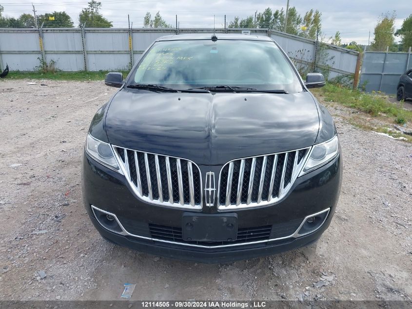 2012 Lincoln Mkx VIN: 2LMDJ8JK3CBL15763 Lot: 12114505