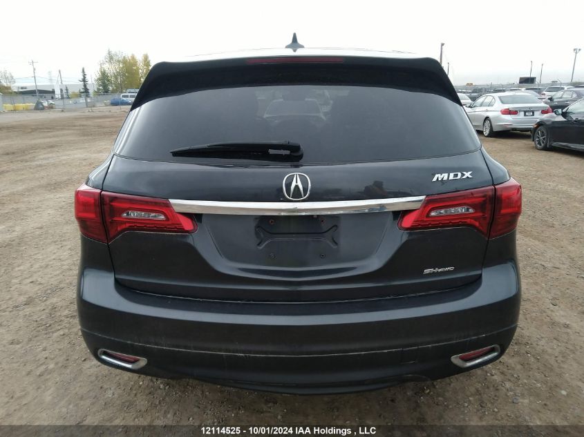 2016 Acura Mdx VIN: 5FRYD4H47GB508756 Lot: 12114525