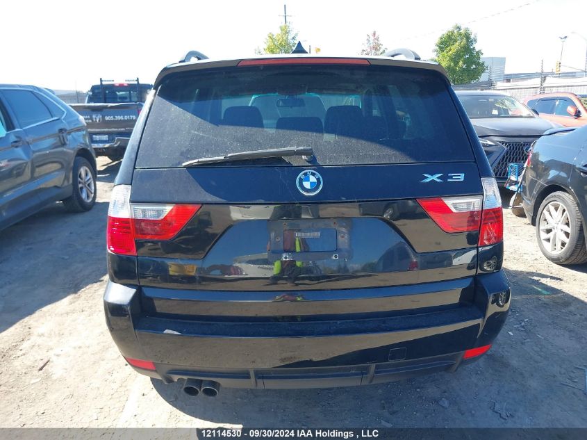 2010 BMW X3 xDrive30I VIN: WBXPC9C41AWK16210 Lot: 12114530