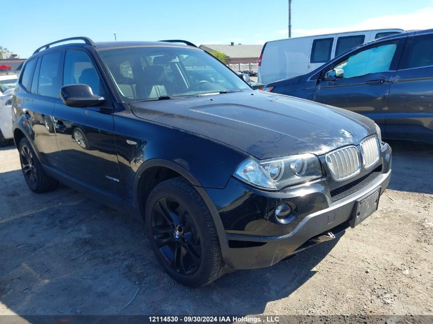 2010 BMW X3 xDrive30I VIN: WBXPC9C41AWK16210 Lot: 12114530