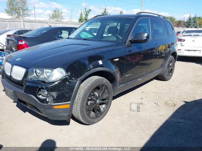 2010 BMW X3 xDrive30I VIN: WBXPC9C41AWK16210 Lot: 12114530