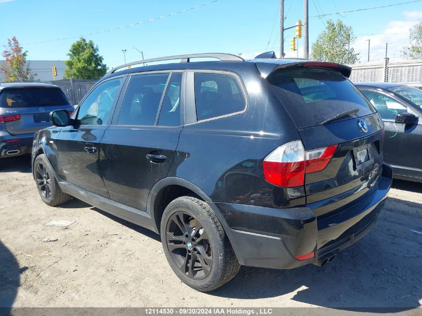 2010 BMW X3 xDrive30I VIN: WBXPC9C41AWK16210 Lot: 12114530