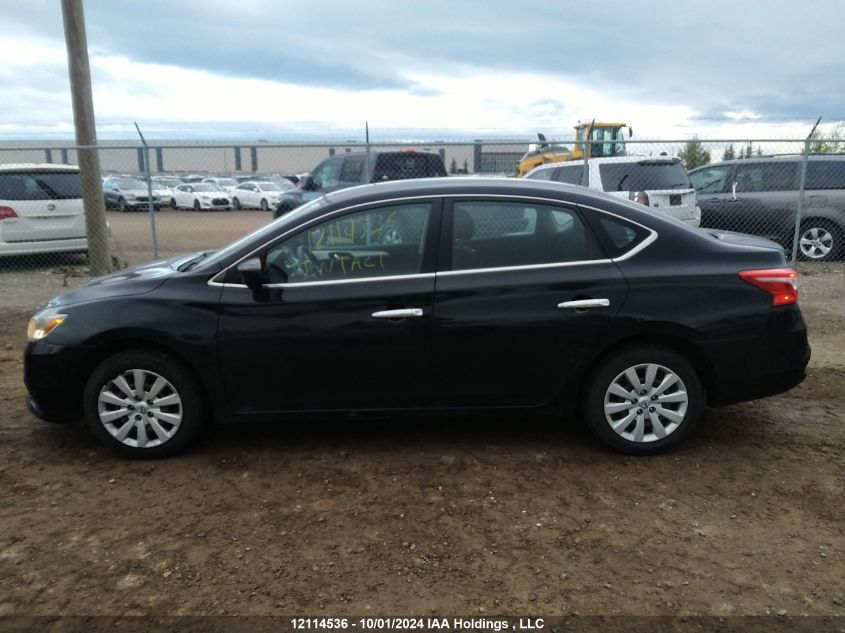 2016 Nissan Sentra S/Sv/Sr/Sl VIN: 3N1AB7AP6GL649501 Lot: 12114536