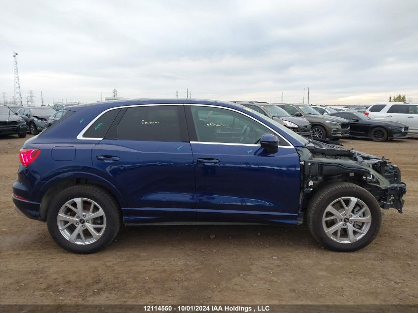 2022 Audi Q3 Premium Plus 40 VIN: WA1BUCF3XN1143825 Lot: 12114550