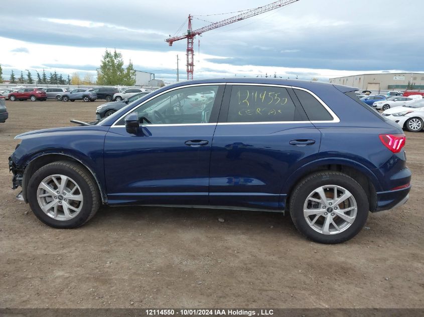 2022 Audi Q3 Premium Plus 40 VIN: WA1BUCF3XN1143825 Lot: 12114550
