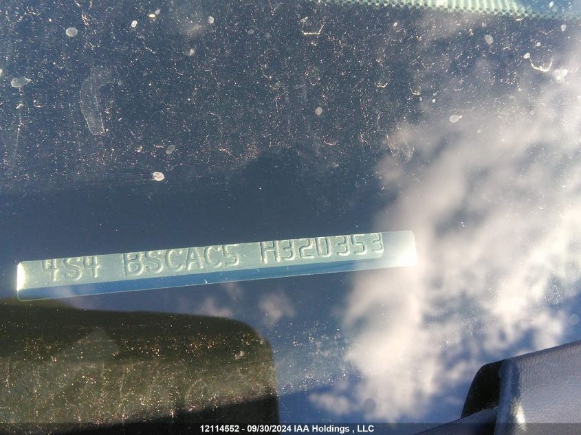 2017 Subaru Outback VIN: 4S4BSCAC5H3203534 Lot: 12114552