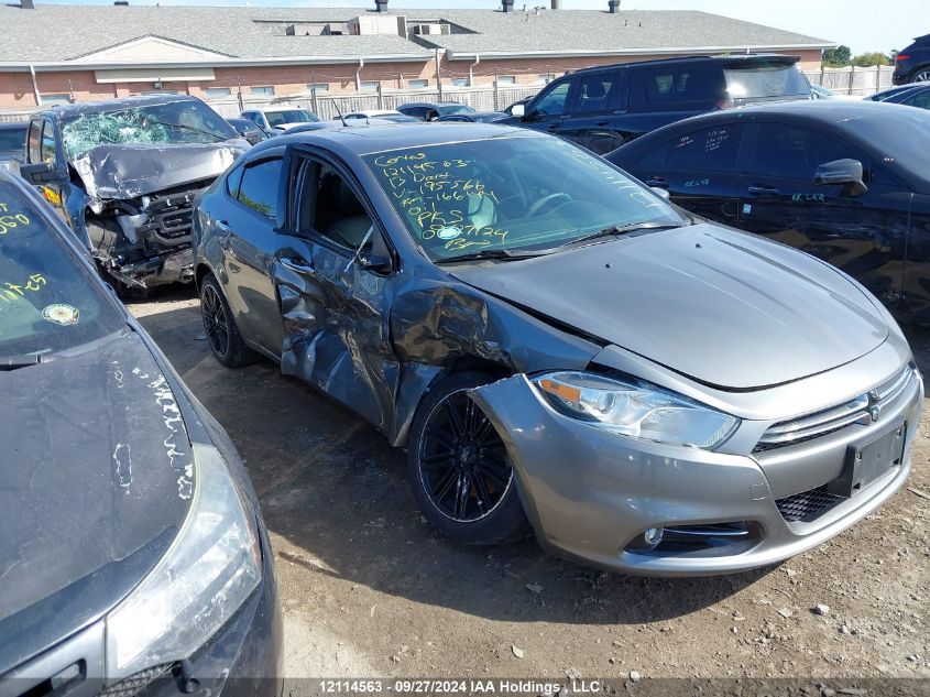 2013 Dodge Dart Limited/R/T VIN: 1C3CDFCH1DD195566 Lot: 12114563