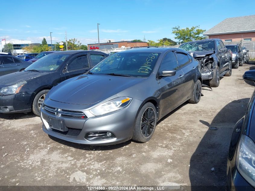 2013 Dodge Dart Limited/R/T VIN: 1C3CDFCH1DD195566 Lot: 12114563