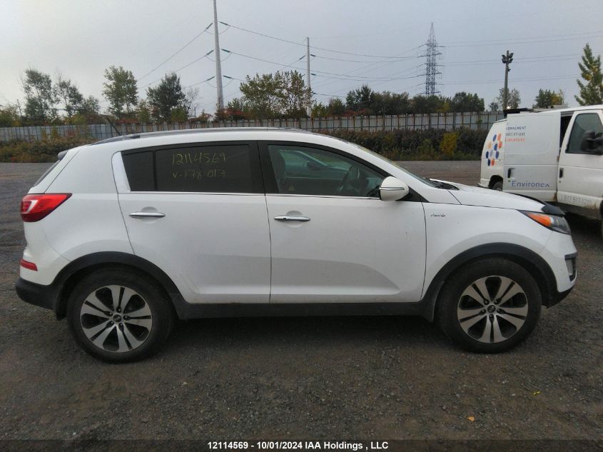 2012 Kia Sportage VIN: KNDPCCA21C7178017 Lot: 12114569