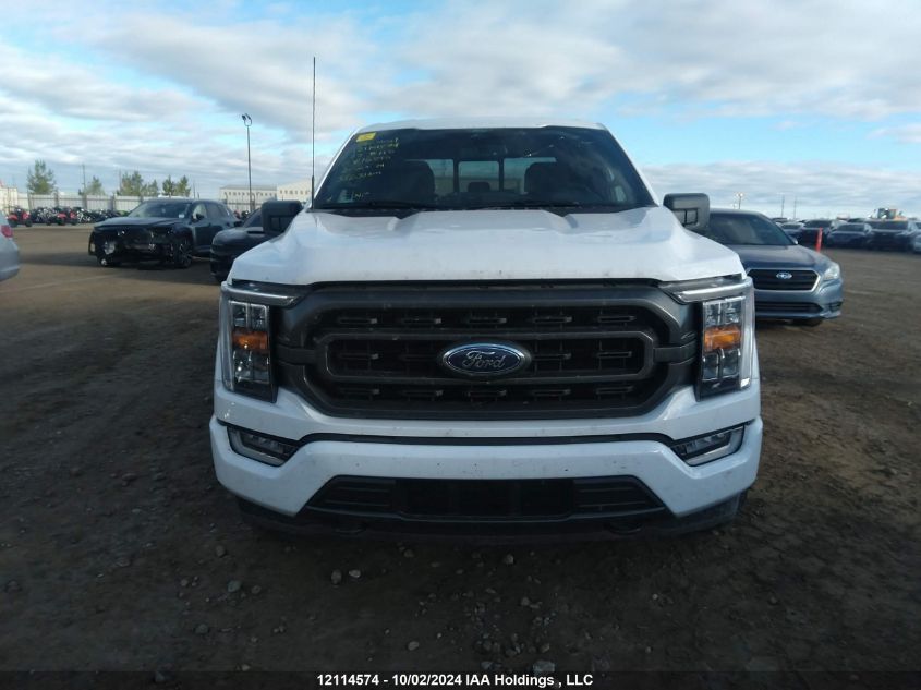 2022 Ford F150 Supercrew VIN: 1FTFW1E86NKF16890 Lot: 12114574