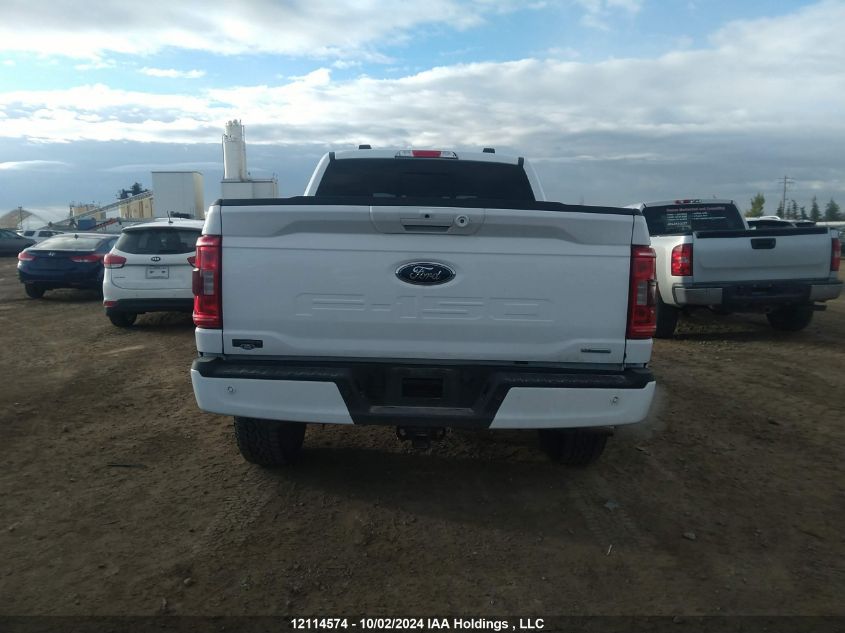 2022 Ford F150 Supercrew VIN: 1FTFW1E86NKF16890 Lot: 12114574