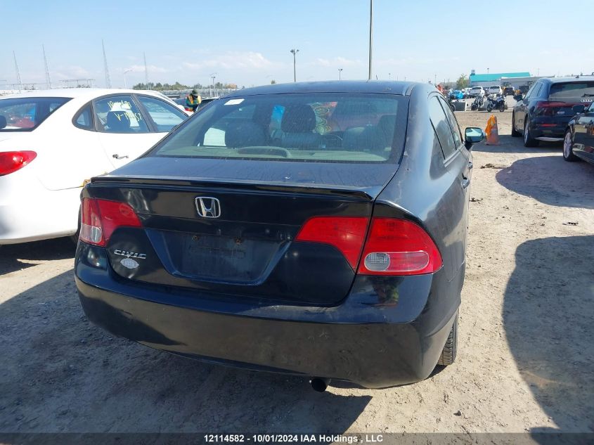 2008 Honda Civic VIN: 2HGFA16488H006287 Lot: 12114582