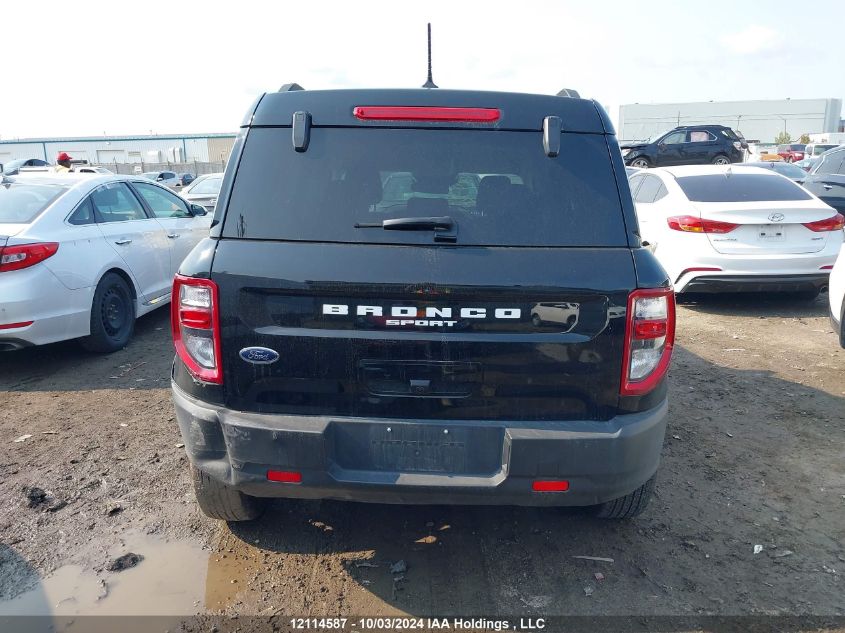 2024 Ford Bronco Sport VIN: 3FMCR9B60RRE41371 Lot: 12114587