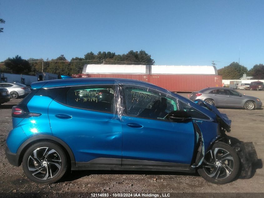 2023 Chevrolet Bolt Ev 1Lt VIN: 1G1FW6S09P4167199 Lot: 12114593