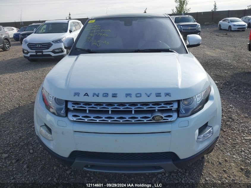 2012 Land Rover Range Rover Evoque VIN: SALVV2BG8CH649654 Lot: 12114601