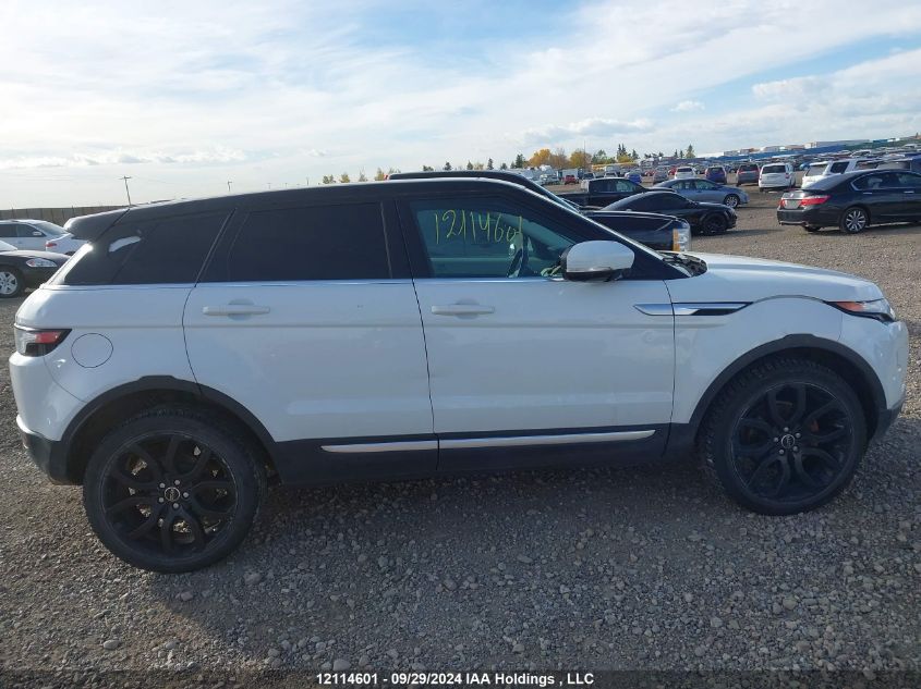 2012 Land Rover Range Rover Evoque VIN: SALVV2BG8CH649654 Lot: 12114601