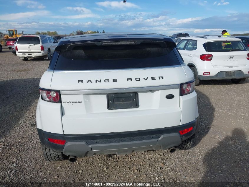 2012 Land Rover Range Rover Evoque VIN: SALVV2BG8CH649654 Lot: 12114601