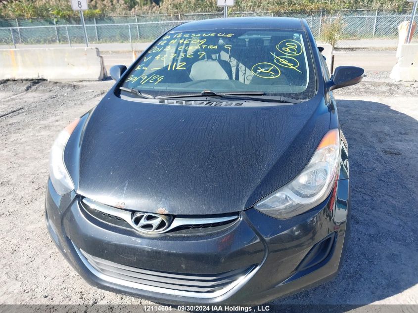 2013 Hyundai Elantra Gls/Limited VIN: 5NPDH4AE5DH427369 Lot: 12114604