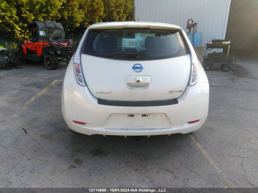 2015 Nissan Leaf VIN: 1N4AZ0CP5FC304621 Lot: 12114608