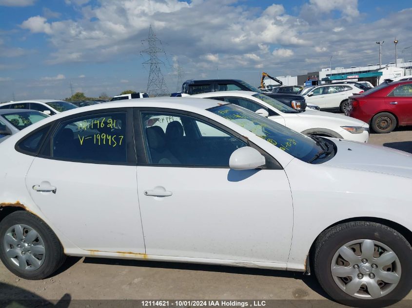 2010 Hyundai Elantra Gls VIN: KMHDT4BD9AU199457 Lot: 12114621