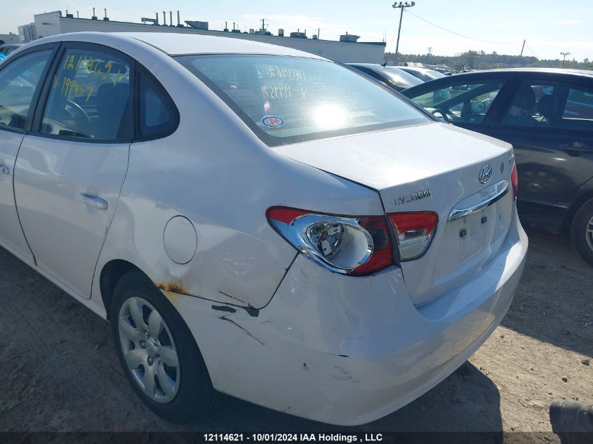 2010 Hyundai Elantra Gls VIN: KMHDT4BD9AU199457 Lot: 12114621