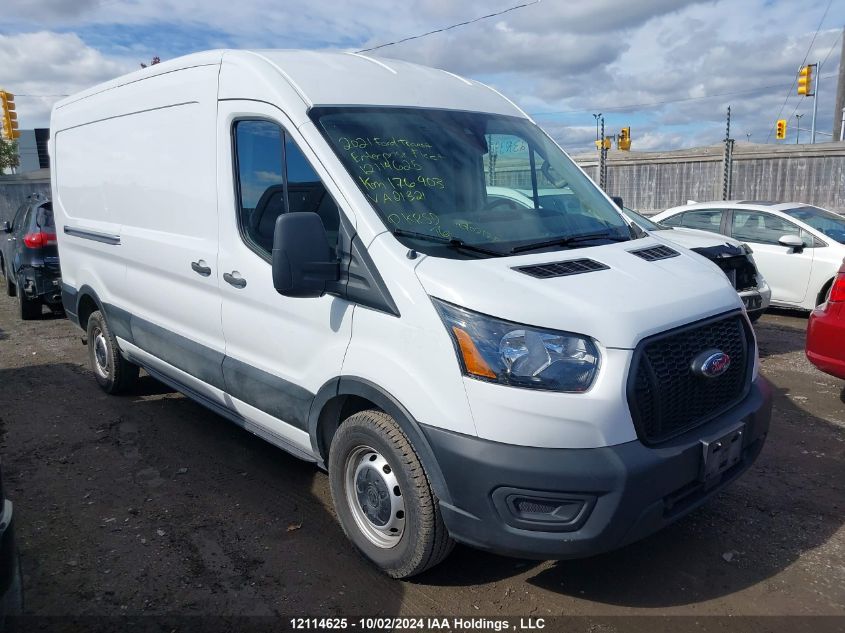 1FTBR1C82MKA21321 2021 Ford Transit T-250