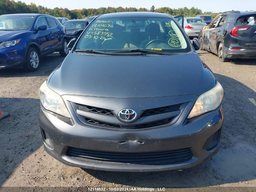 2T1BU4EE1BC583552 2011 Toyota Corolla