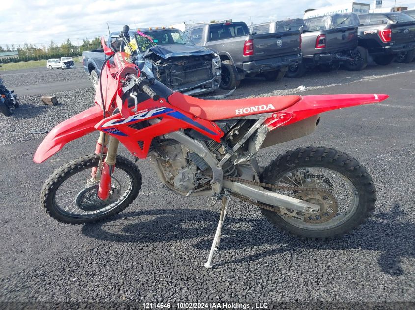 2024 Honda Crf250 Rx VIN: JH2ME1260RK500145 Lot: 12114646