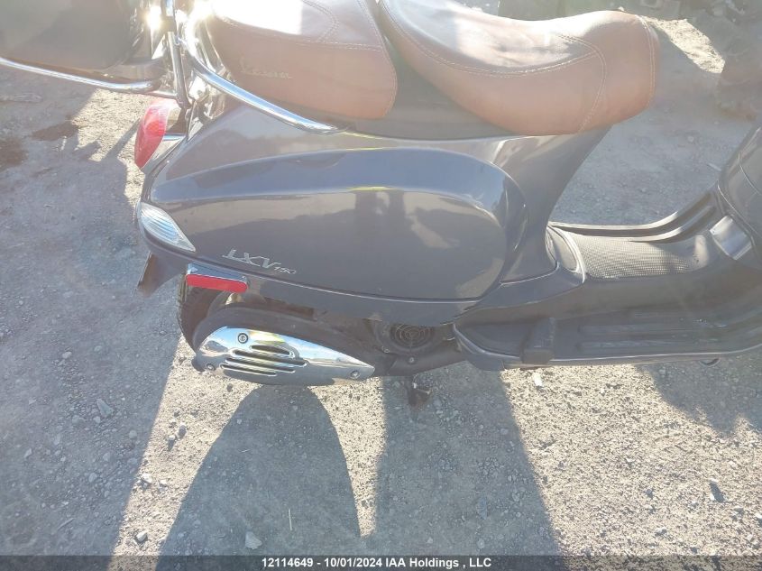 2007 Vespa Lx 150 VIN: ZAPM448F975500160 Lot: 12114649