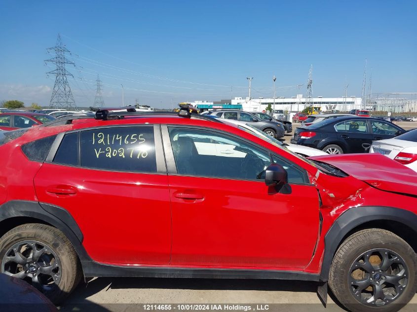 2022 Subaru Crosstrek VIN: JF2GTHSC8NH202770 Lot: 12114655