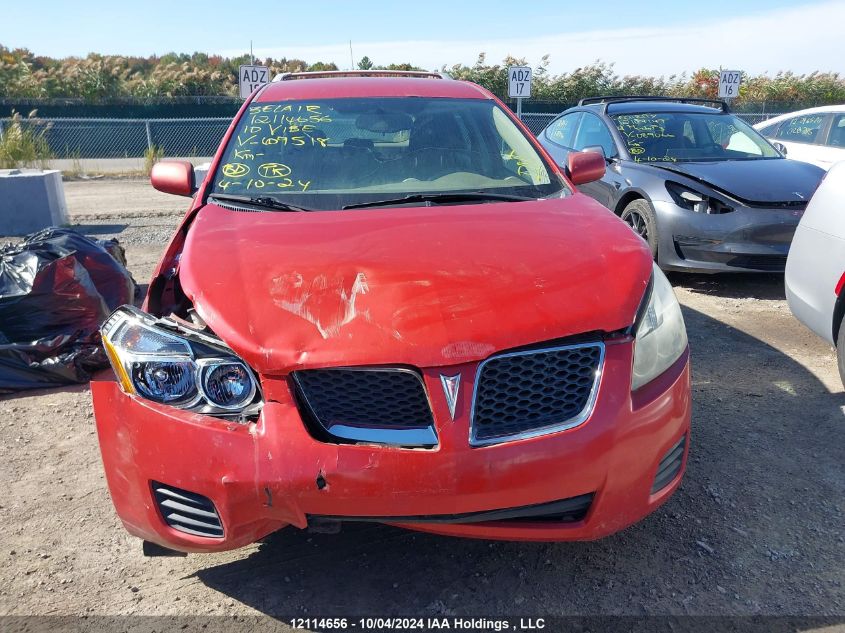 2010 Pontiac Vibe VIN: 5Y2SL6E0XAZ409518 Lot: 12114656