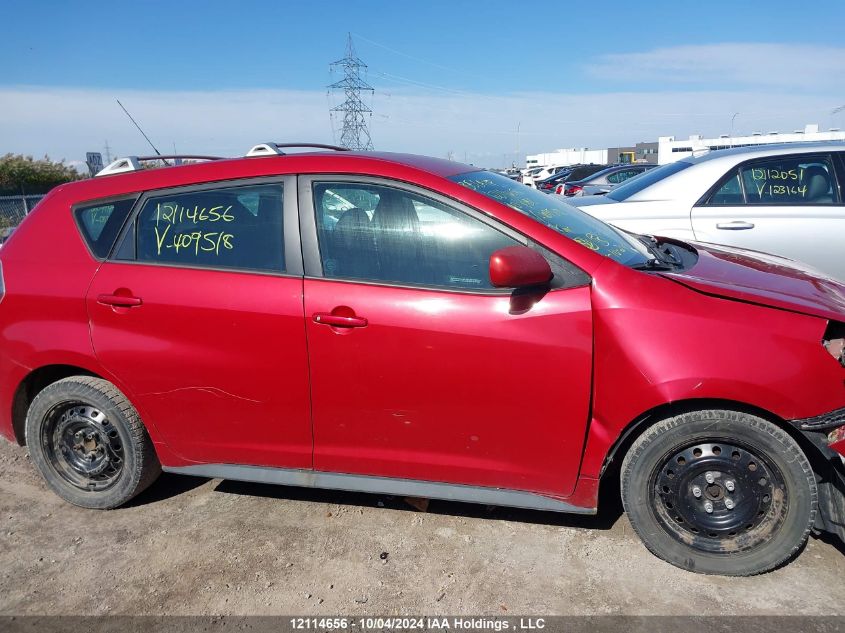 2010 Pontiac Vibe VIN: 5Y2SL6E0XAZ409518 Lot: 12114656