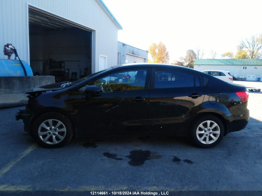 2015 Kia Rio Lx VIN: KNADM4A3XF6445192 Lot: 12114661