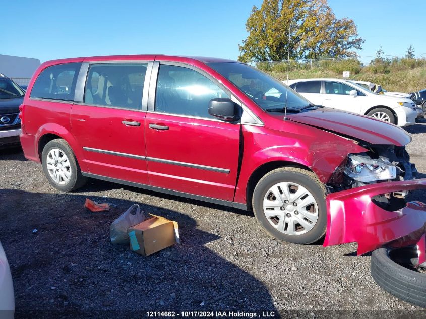 2014 Dodge Grand Caravan Se/Sxt VIN: 2C4RDGBG7ER242571 Lot: 12114662