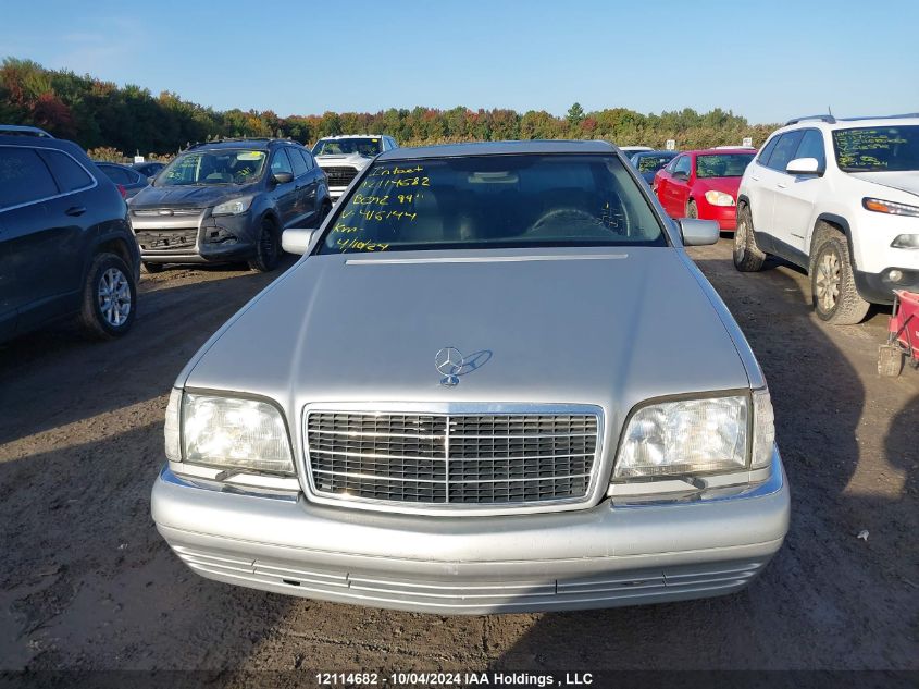 1999 Mercedes-Benz S Class VIN: WDBGA32G6XA416144 Lot: 12114682