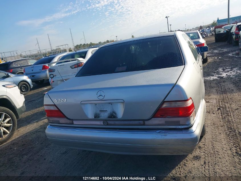 1999 Mercedes-Benz S Class VIN: WDBGA32G6XA416144 Lot: 12114682