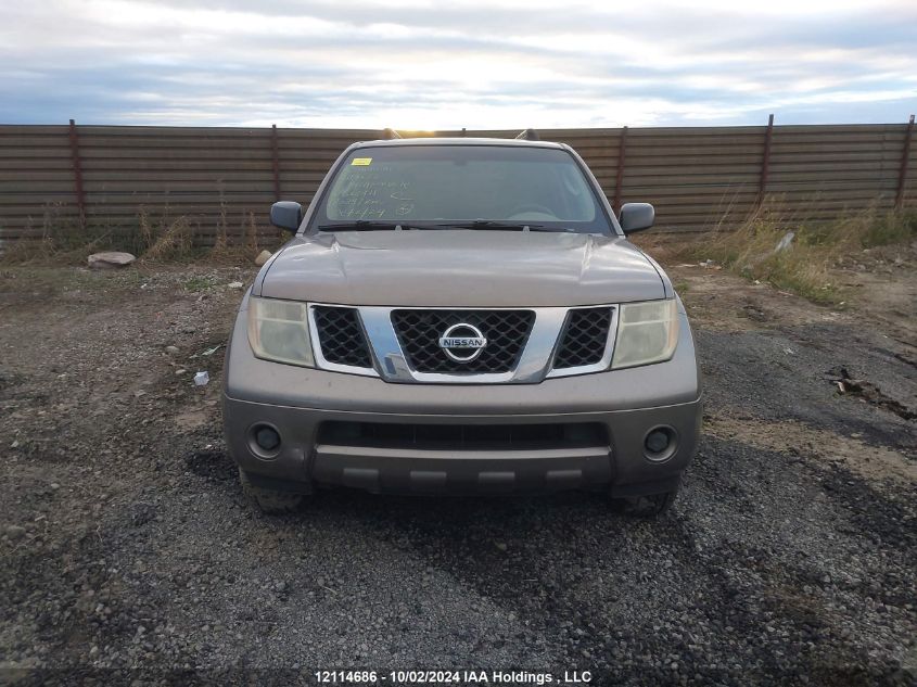 2006 Nissan Pathfinder Le/Se/Xe VIN: 5N1AR18WX6C626411 Lot: 12114686