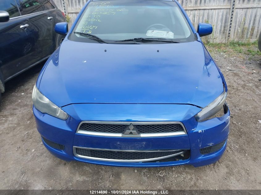 2012 Mitsubishi Lancer VIN: JA32U2FU1CU603859 Lot: 12114690