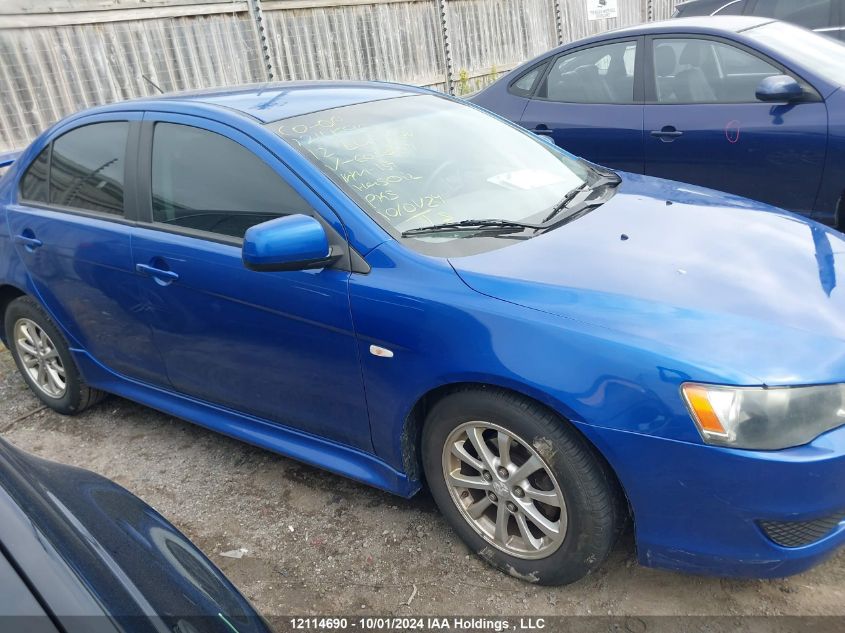 2012 Mitsubishi Lancer VIN: JA32U2FU1CU603859 Lot: 12114690