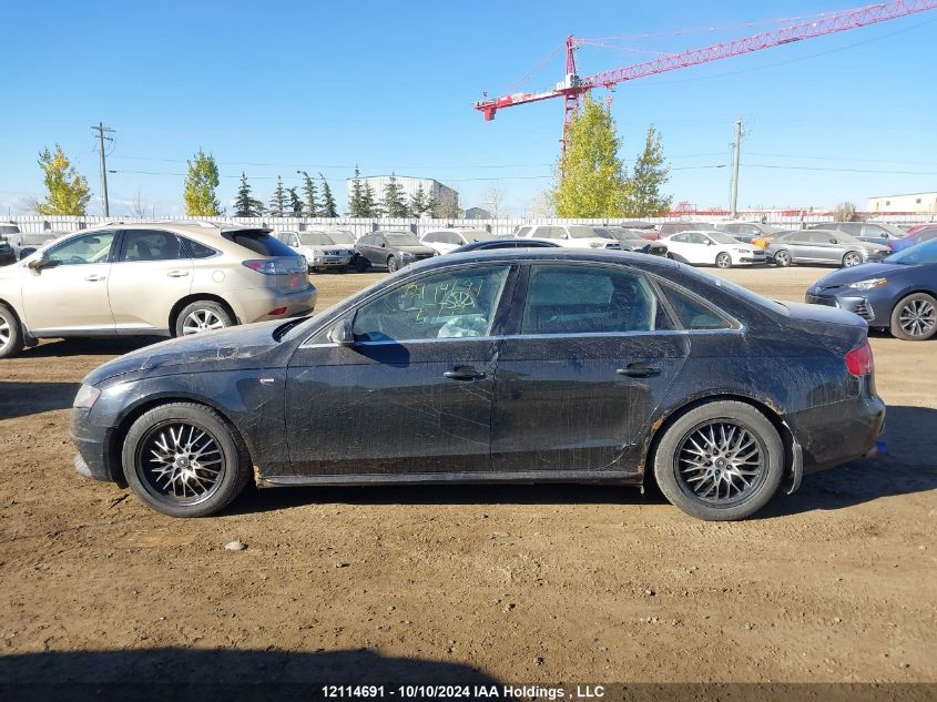 2012 Audi A4 VIN: WAUFFCFL3CN004396 Lot: 12114691