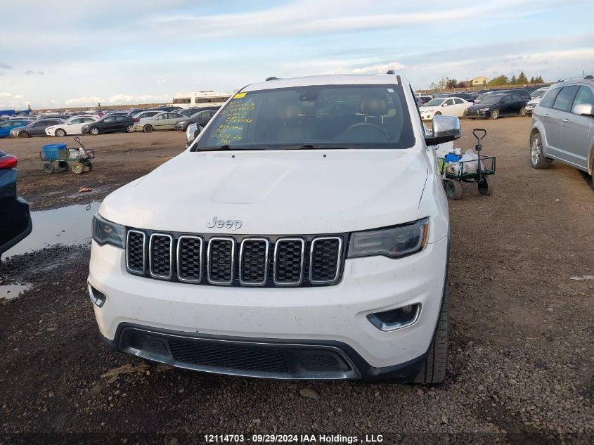 2017 Jeep Grand Cherokee Limited VIN: 1C4RJFBG8HC955883 Lot: 12114703