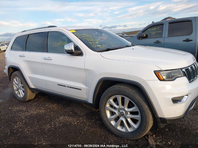 2017 Jeep Grand Cherokee Limited VIN: 1C4RJFBG8HC955883 Lot: 12114703