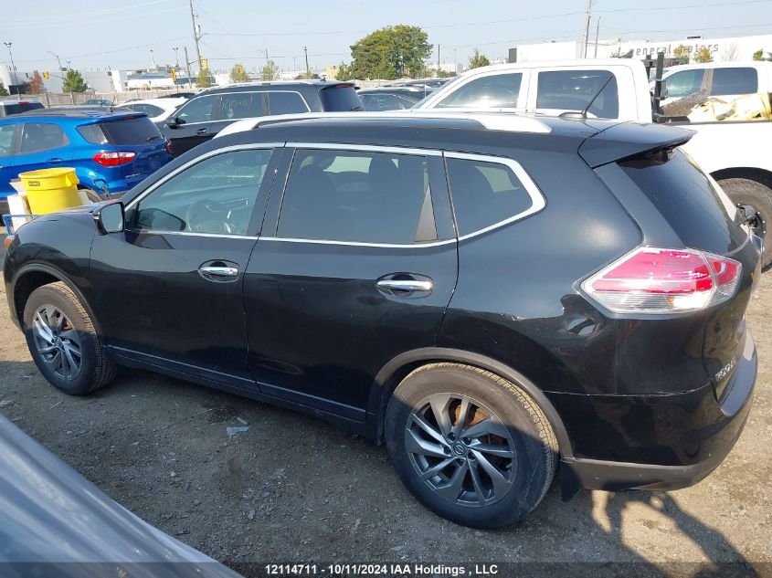 2015 Nissan Rogue S/Sl/Sv VIN: 5N1AT2MV0FC819509 Lot: 12114711